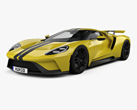 Ford GT 2018 3D model