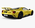 Ford GT 2018 3d model back view