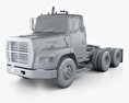 Ford Aeromax L9000 Tractor Truck 1995 3d model clay render