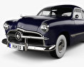 Ford Custom Club coupe 1949 3d model