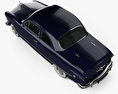 Ford Custom Club coupe 1949 3d model top view
