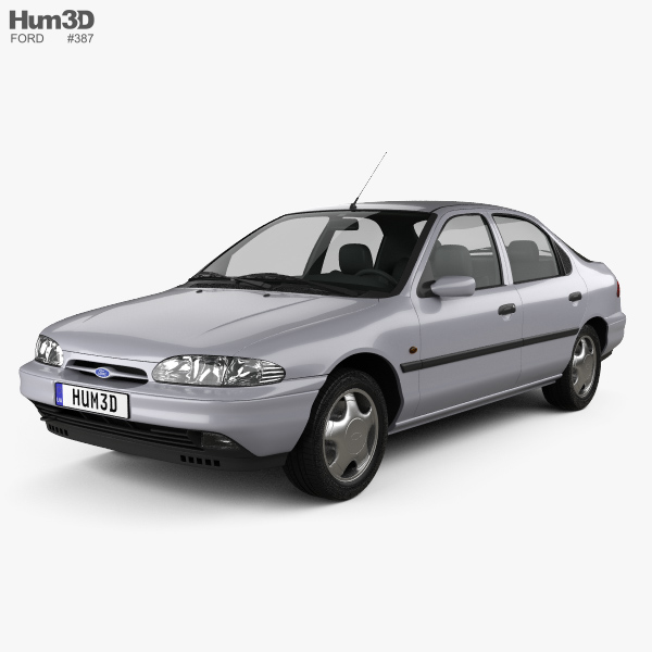 Ford Mondeo hatchback 1996 3D model