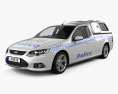 Ford Falcon UTE XR6 경찰 2010 3D 모델 