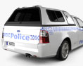 Ford Falcon UTE XR6 Police 2010 3d model