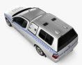 Ford Falcon UTE XR6 Police 2010 3d model top view
