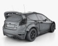 Ford Fiesta Ken Block 2016 3D 모델 