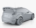 Ford Fiesta Ken Block 2016 3D 모델 