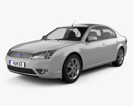 Ford Mondeo hatchback 2003 3D model