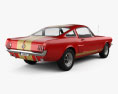 Ford Mustang 350GT 1969 3D 모델  back view