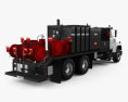 Ford L8000 Fuel and Lube Truck 1996 3D模型 后视图