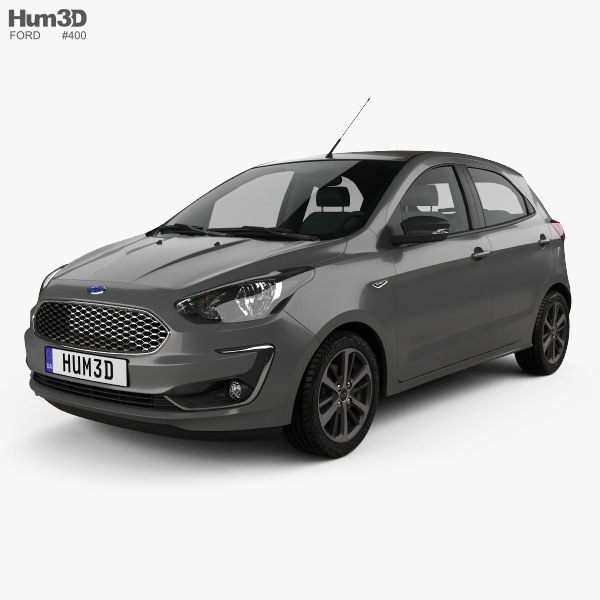 Ford Ka plus Ultimate hatchback 2022 3D model