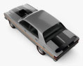 Ford Falcon GT-HO 1971 3d model top view