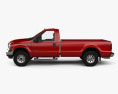 Ford F-350 Super Duty Regular Cab 2004 3d model side view