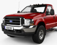 Ford F-350 Super Duty Regular Cab 2004 3d model