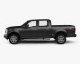 Ford F-150 Super Crew Cab 5.5ft bed XLT 2020 3d model side view