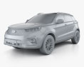 Ford Territory CN-spec 2021 Modello 3D clay render