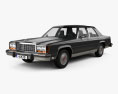 Ford LTD Crown Victoria 1991 3d model