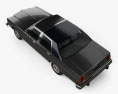 Ford LTD Crown Victoria 1991 3d model top view