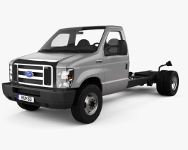Ford E-350 Cutaway L2 2021 3D model