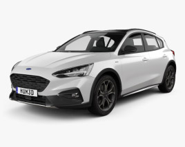 Ford Focus Active hatchback 2021 3D model