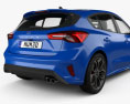 Ford Focus ST-Line hatchback 2021 3d model