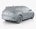 Ford Focus Titanium Хетчбек 2021 3D модель