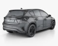 Ford Focus Vignale hatchback 2021 3d model