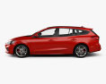 Ford Focus ST-Line turnier 2021 3d model side view