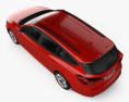 Ford Focus ST-Line turnier 2021 3d model top view