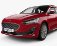 Ford Focus Vignale turnier 2021 Modello 3D