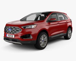 Ford Edge Titanium 2022 Modèle 3D