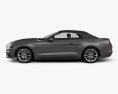 Ford Mustang GT convertible with HQ interior 2020 3d model side view
