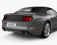 Ford Mustang GT convertible with HQ interior 2020 3d model