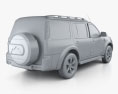 Ford Everest HQインテリアと 2012 3Dモデル