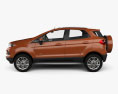 Ford Ecosport Titanium with HQ interior 2019 3d model side view
