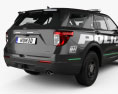 Ford Explorer Police Interceptor Utility 2022 3d model