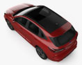 Ford Kuga hybrid ST-Line 2022 3d model top view