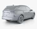 Ford Kuga hybrid ST-Line 2022 3d model