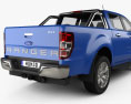 Ford Ranger Cabina Doppia XLT 2018 Modello 3D