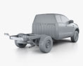 Ford Ranger Super Cab Chassis XL 2021 3d model