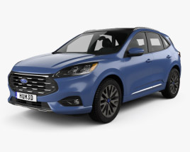 Ford Escape Titanium CN-spec 2022 3D model