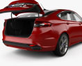 Ford Fusion Titanium with HQ interior 2018 3d model