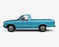 Ford Courier 1977 3d model side view