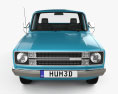 Ford Courier 1977 3d model front view