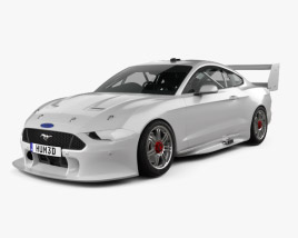 Ford Mustang V8 Supercars 2019 3D model