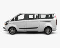Ford Tourneo Custom L2 2022 3d model side view