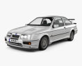 Ford Sierra Cosworth RS500 1986 3d model