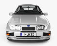 Ford Sierra Cosworth RS500 1986 3D-Modell Vorderansicht