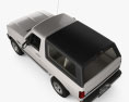 Ford Bronco with HQ interior 1996 3d model top view