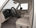Ford Bronco with HQ interior 1996 3d model seats